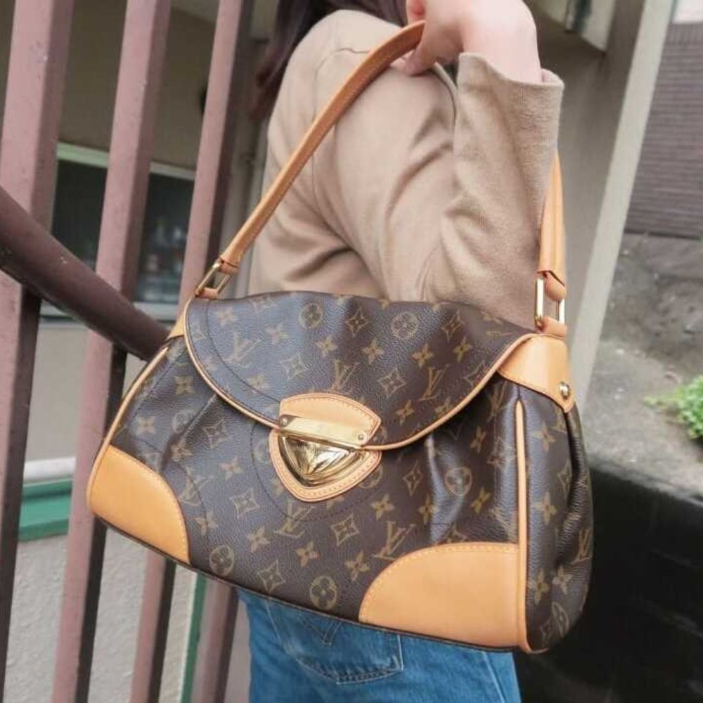 💎✨BEAUTIFUL✨💎 AUTHENTIC Louis Vuitton Monogram Beverly MM Shoulder Bag